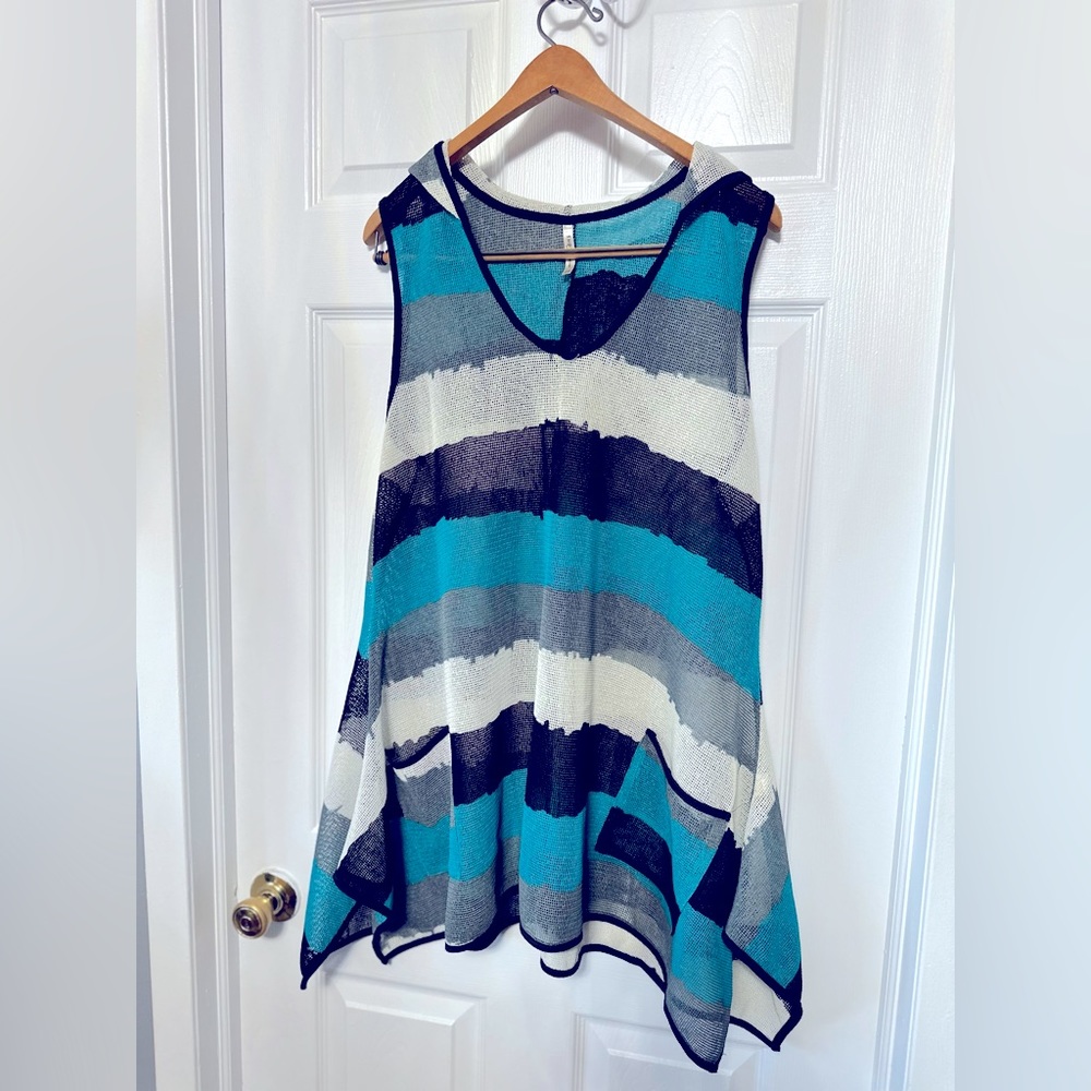 Beach  throw over your swimwear.
